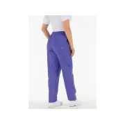 Pantaloni medicali unisex din bumbac 100%, albastru indigo, mărimea XXL