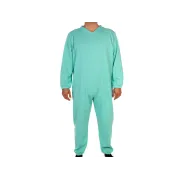 Costum anti-manipulare pentru pacienți Premium, mărimea L, reutilizabil, verde (1 buc)