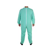 Costum anti-manipulare pentru pacienți Premium, mărimea XL, reutilizabil, verde (1 buc)