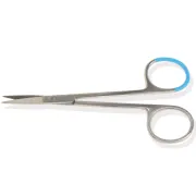 Foarfece Iris sterile cu vârfuri ascuțite, drepte, 11,5 cm (cutie 25 buc)