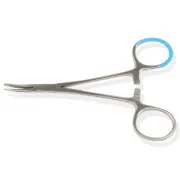 Pensetă hemostatică Halstead-Mosquito sterilă curbată 12,5 cm (cutie 25 buc)