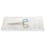 Pensetă hemostatică Halstead-Mosquito sterilă curbată 12,5 cm (cutie 25 buc)