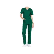 Set uniformă medicală Cherokee Originals unisex XXS verde vânător