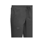 Pantaloni medicali damă Cherokee Revolution cu șnur în talie, mărimea M, gri pewter (1 buc)