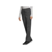 Pantaloni medicali damă Cherokee Revolution cu șnur în talie, mărimea L, gri pewter (1 buc)