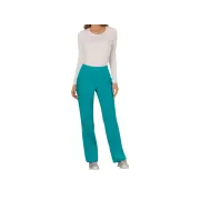 Pantaloni medicali damă Cherokee Revolution cu elastic în talie, mărimea XXS, culoare teal blue (1 buc)