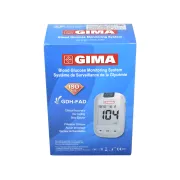 Glucometru Gima mg/dL, kit complet cu 10 teste și soluție de control (1 buc)