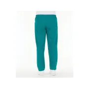 Pantaloni medicali unisex din bumbac 100% verde, mărimea XXL