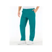 Pantaloni medicali unisex din bumbac 100% verde, mărimea XXL