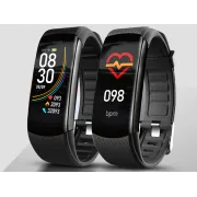 Brățară fitness Fitband Plus cu monitorizare 6 parametri de sănătate și 5 activități sportive