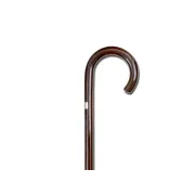 Baston din lemn de fag Giotto cu mâner curbat pentru femei, maro, 92 cm (1 buc)