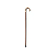 Baston din lemn de fag Tiziano cu mâner curbat tip corn, 92 cm (1 buc)