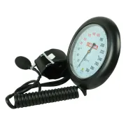 Tensiometru aneroid de perete DALLAS cu cadran mare Ø 147 mm și coș pentru manșetă (1 buc)