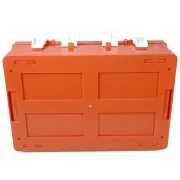 Cutie de depozitare din plastic goală 395 × 270 × 135 mm cu separatoare