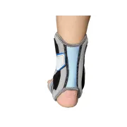 Orteză gleznă cu sistem de închidere Q-Fit și suport metalic bilateral, mărimea M (1 buc)