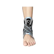 Orteză gleznă mărimea XL cu sistem de închidere Q-Fit și suport metalic bilateral