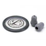 Kit accesorii 3M Littmann 40023 gri pentru Master Classic – membrană reglabilă, inel asamblare, olive (1 kit)