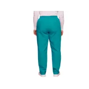 Pantaloni medicali damă Cherokee Originals, talie medie, XXS, albastru teal (1 buc)