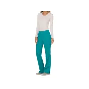 Pantaloni medicali damă Cherokee Revolution cu elastic, mărimea XS, albastru teal (1 buc)