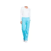 Pantaloni medicali damă Cherokee Revolution cu elastic, mărimea XS, turcoaz (1 buc)