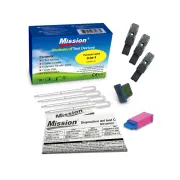 Test panel lipidic 3 în 1 cu tuburi capilar 35 µL și lanțete de siguranță (cutie 5 uc)