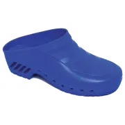 Saboți medicali GIMA mărimea 41, albastru electric, fără perforații, talpă antiderapantă (pereche)