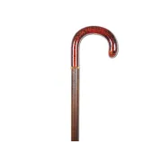 Baston sintetic cu mâner curbat stil ambră, capacitate 100 kg