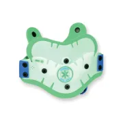 Guler cervical de prim ajutor din două piese pentru adulți gât subțire 50–54 cm, albastru (1 buc)