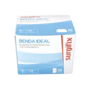 Bandaje elastice neadezive 10 cm × 4,5 m, bumbac și poliamidă (cutie 20 buc)