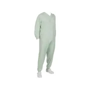 Costum anti-manipulare pentru pacienți, mărimea XL, reutilizabil, verde (1 buc)
