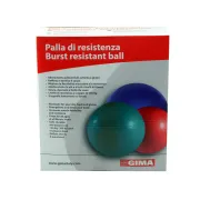 Minge de fitness rezistentă la explozie, diametru 65 cm, verde