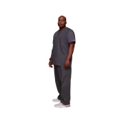 Bluză medicală unisex Cherokee Originals cu decolteu în V, mărimea M, culoare pewter