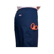Pantaloni medicali cargo unisex Cherokee Originals, mărimea XXL, bleumarin