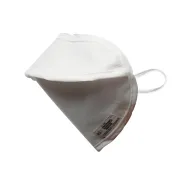 Mască chirurgicală reutilizabilă Mycroclean Adult BFE 99,8%, 2 straturi, albă, cu clemă nazală (1 buc)