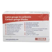Lame gouge chirurgicale din oțel carbon N 2, sterile (cutie 50 buc)