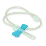 Set fluture de siguranță cu ac scalp venos 23G Luer Lock, steril (cutie 100 buc)