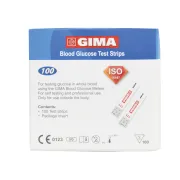 Benzi test glicemie pentru glucometru Gima (cutie 100 buc)