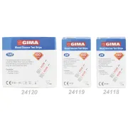 Benzi test glicemie pentru glucometru Gima (cutie 100 buc)