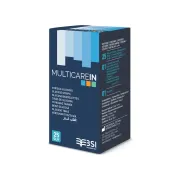 Benzi test glicemie biosenzor cu chip pentru glucometre Gima (cutie 25 buc)