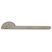 Goniometru Robinson 180° de buzunar din oțel inoxidabil, 17,5 cm (7 inch)