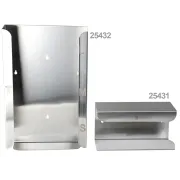 Dispenser de perete pentru mănuși din oțel inoxidabil AISI 304, capacitate 1 cutie (1 buc)