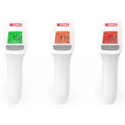 Termometru cu infraroșu fără contact GIMATEMP, 4 moduri de măsurare, alarmă color (1 buc)