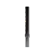 Baston reglabil din aluminiu Advance cu mâner din gel antistres, gri, 74,5–97,5 cm (1 buc)