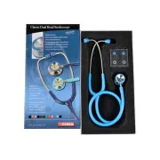 Stetoscop pediatric cu cap dublu Classic, tub PVC 55 cm, albastru deschis (1 buc)
