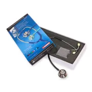 Stetoscop dual Classic cu capsula din oțel inoxidabil, negru (1 buc)