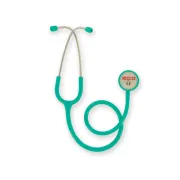 Stetoscop dual Classic cu capsula din oțel inoxidabil, verde (1 buc)