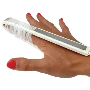Atele din aluminiu cu căptușeală moale 15 × 495 mm (cutie 12 buc)