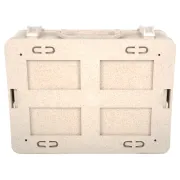 Cutie medicală ecologică Futura bej goală 250 × 190 × 90 mm (1 buc)