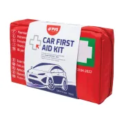 Trusă prim ajutor auto DIN 13164 în geantă textilă moale 260 × 172 × 82 mm