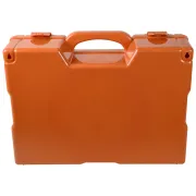 Cutie din plastic goală 460 × 345 × 145 mm cu închidere cu clips